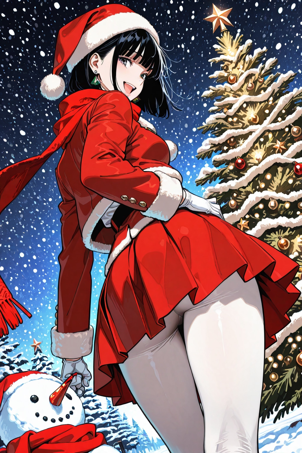 サンタコスの女の子 2025　その９