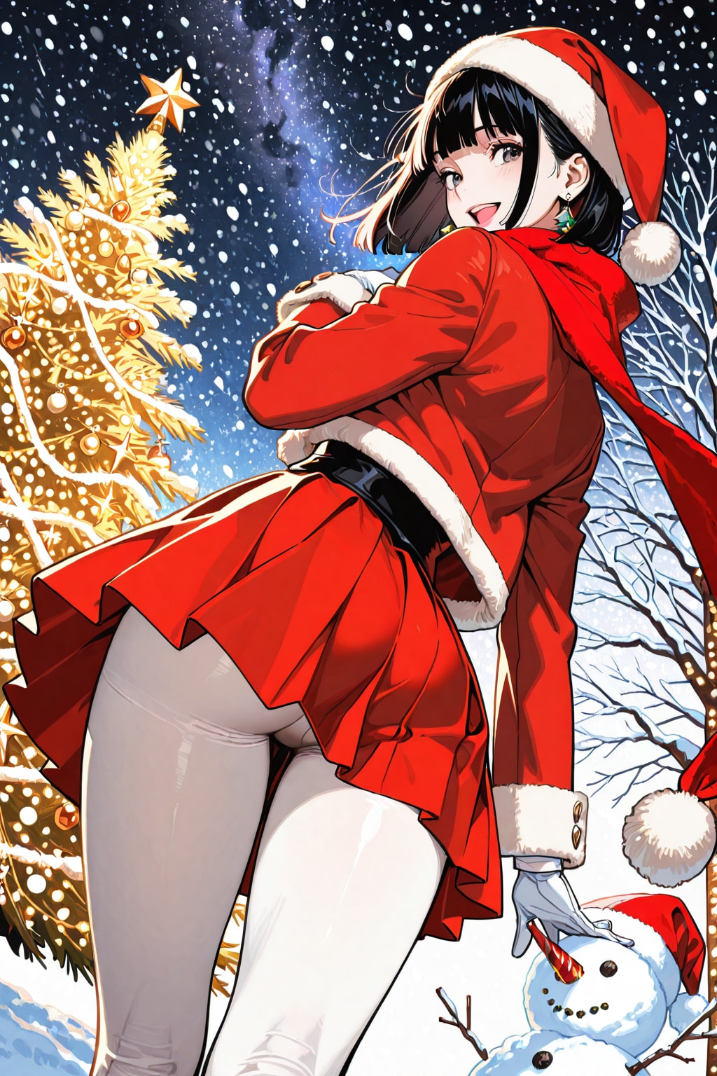 サンタコスの女の子 2025　その９