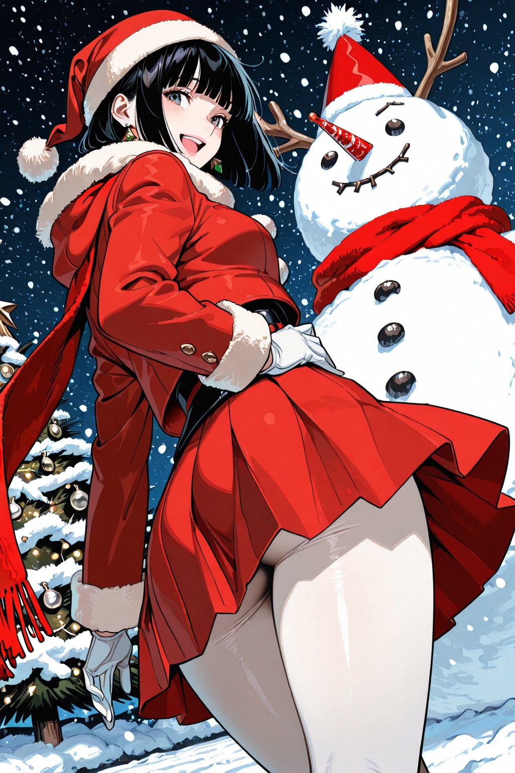 サンタコスの女の子 2025　その９