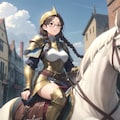 騎士なら馬にも乗っておきたい女騎士しおりさん 7枚目