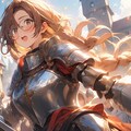 騎士なら馬にも乗っておきたい女騎士しおりさん 9枚目