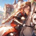 騎士なら馬にも乗っておきたい女騎士しおりさん 8枚目
