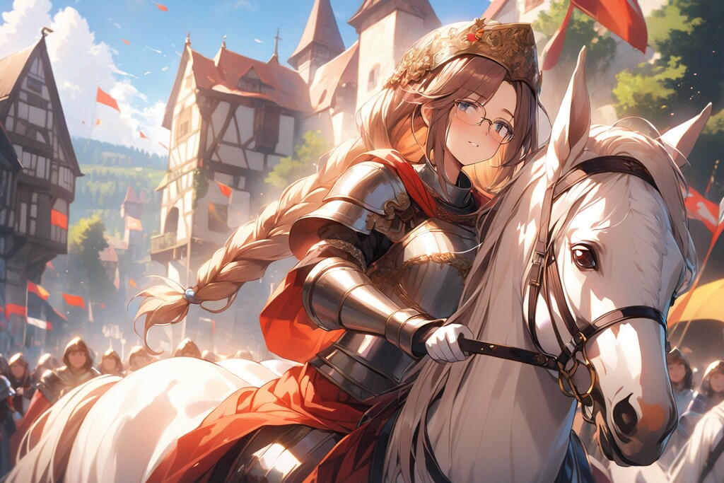 騎士なら馬にも乗っておきたい女騎士しおりさん