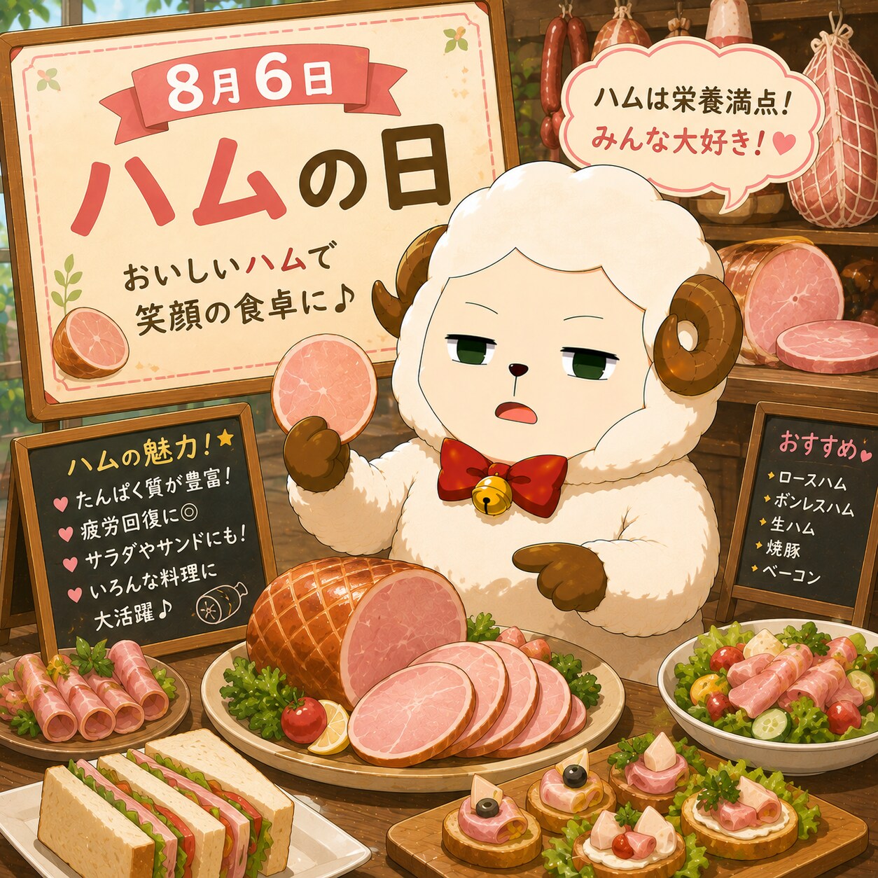 8/6 今日のヒツジ