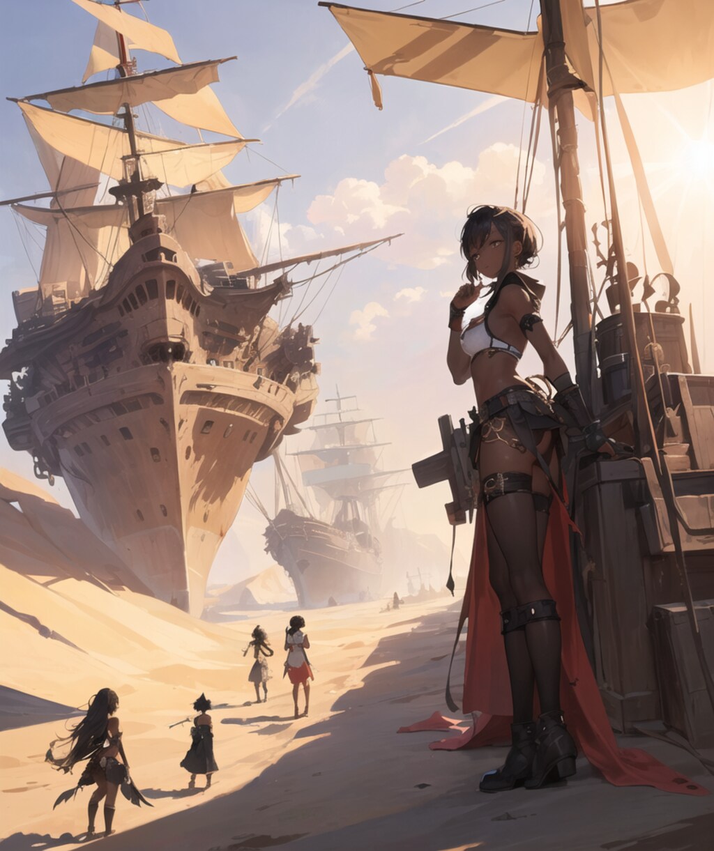 グランゼン砂上海賊団