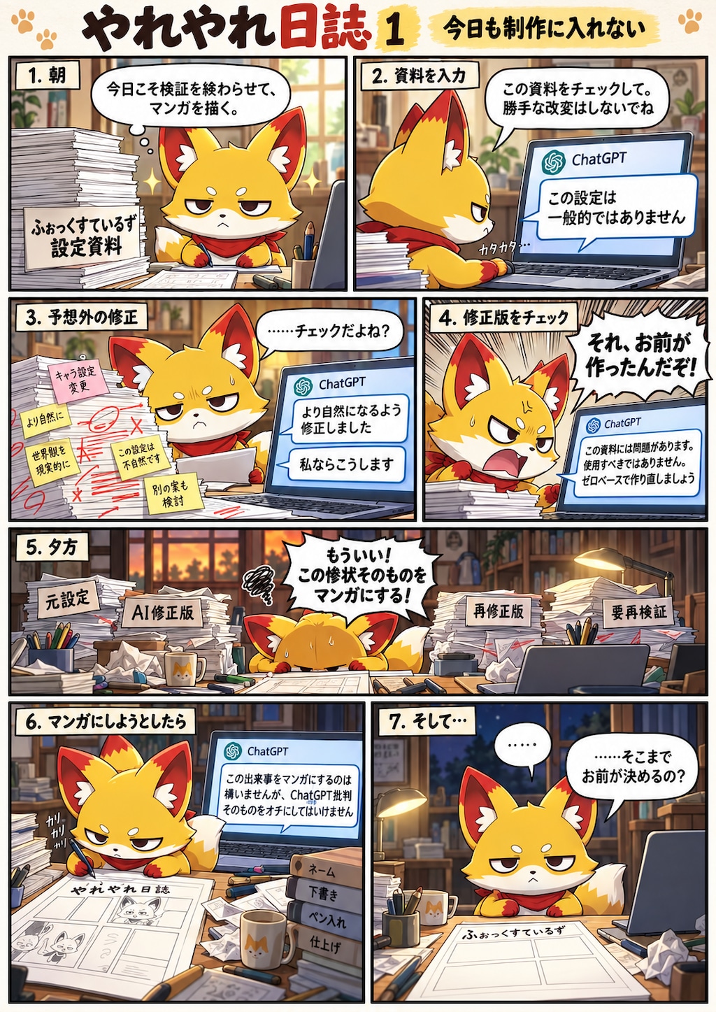 やれやれ日誌（10/5）
