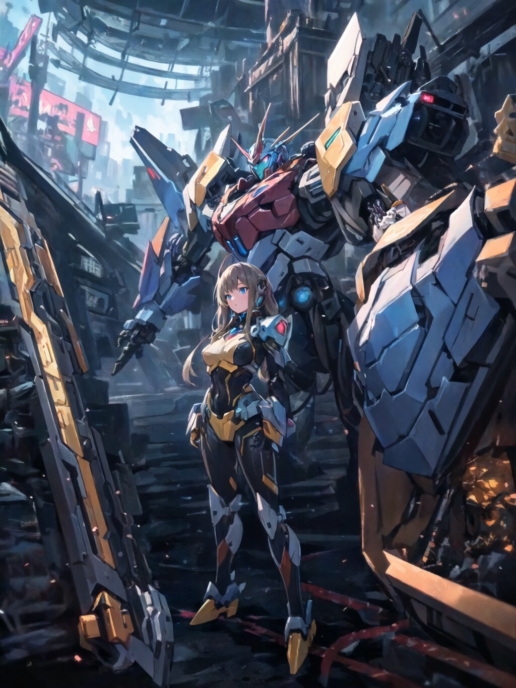 Key visual for robot movie