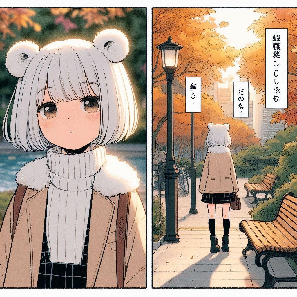 コミック白くまDall-E①