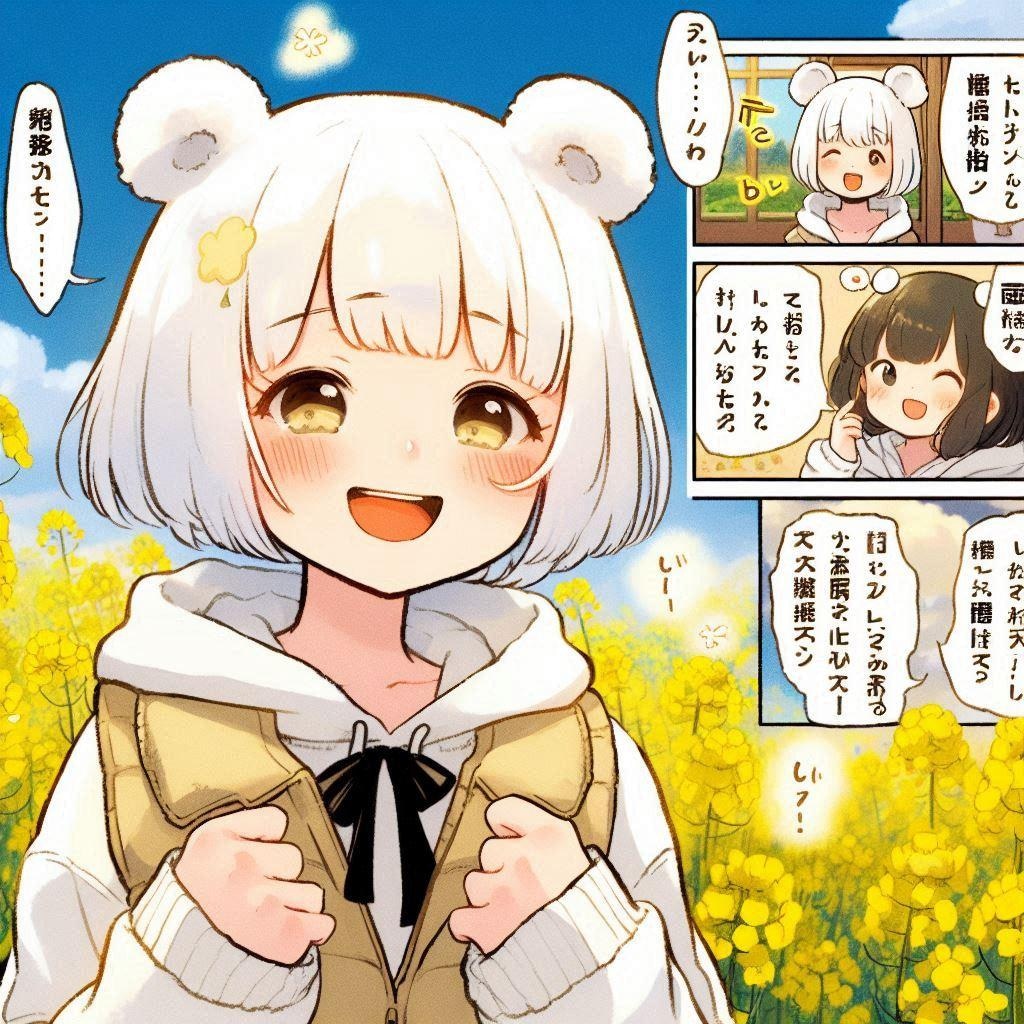 コミック白くまDall-E①