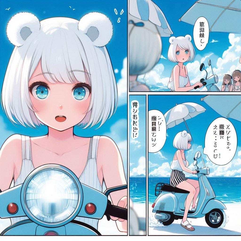 コミック白くまDall-E①