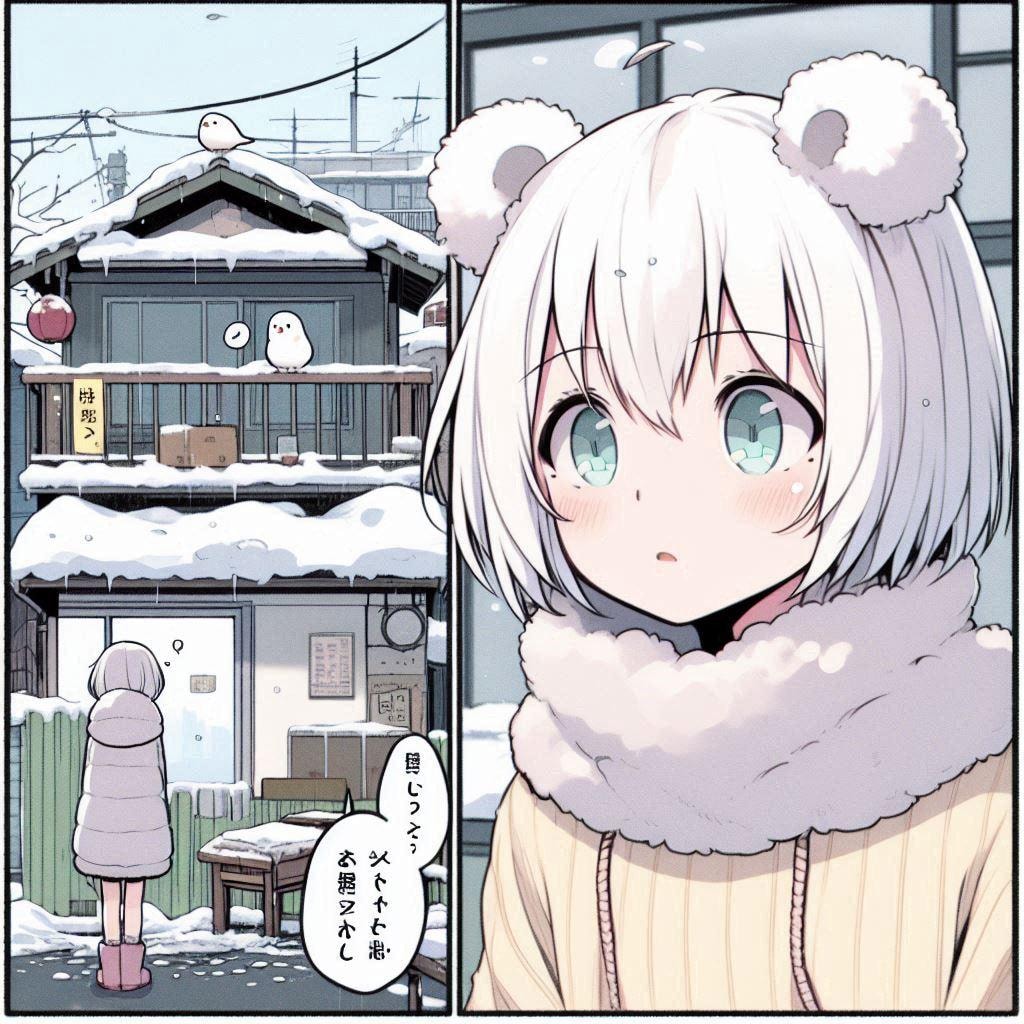 コミック白くまDall-E①