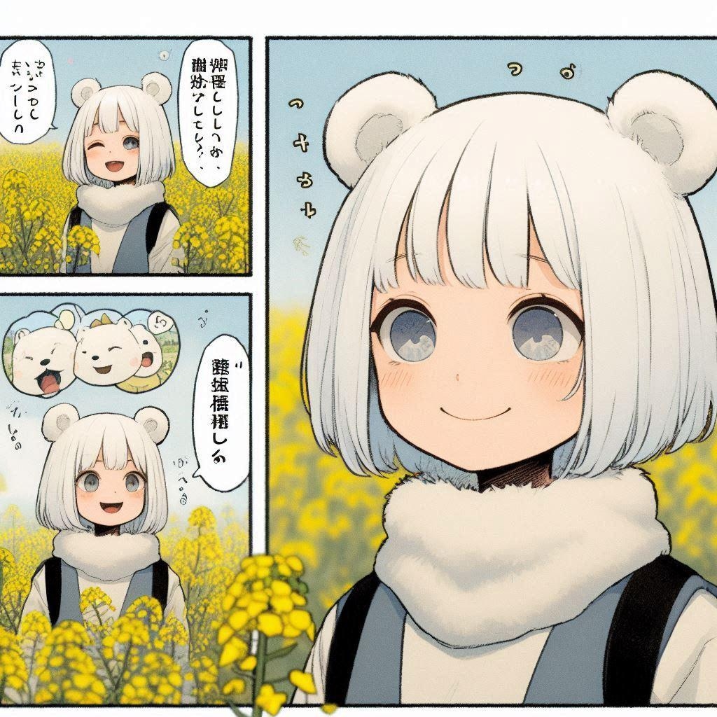 コミック白くまDall-E①