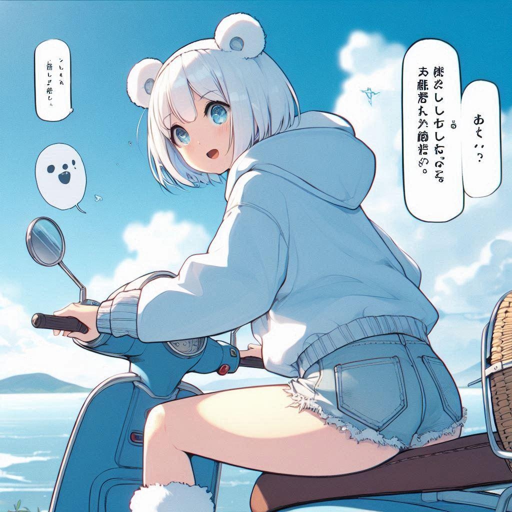 コミック白くまDall-E①