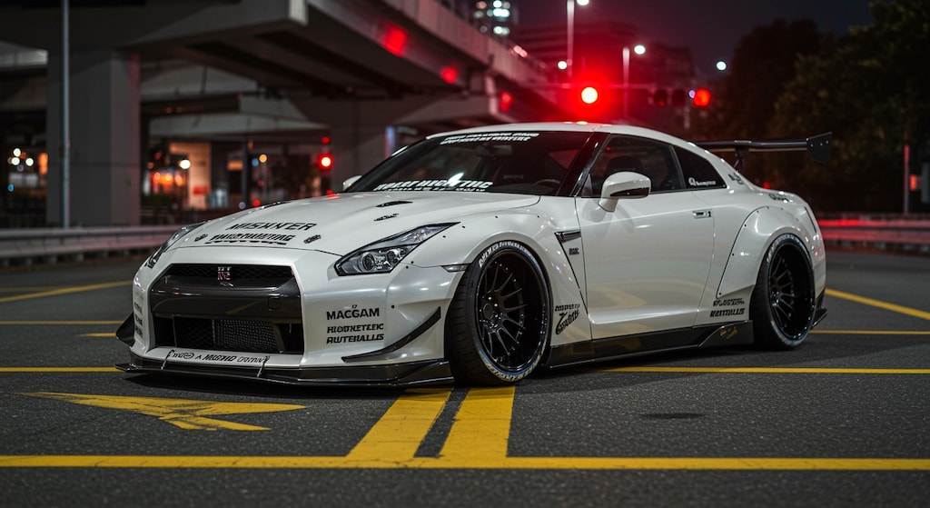 R35GT-Rのドリ車