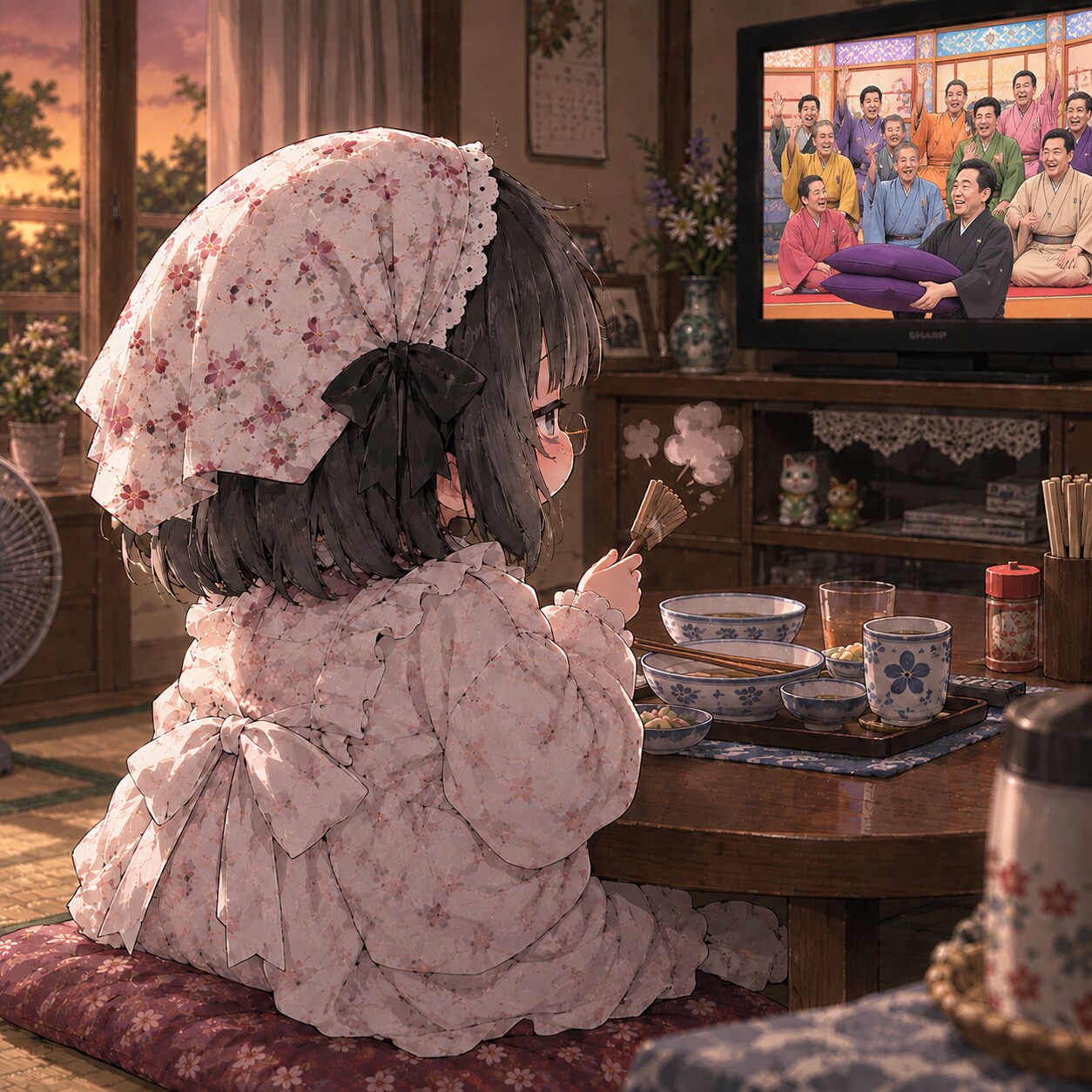 にいちゃんや、にちようのゆうがたはこれをみなくちゃいけませんねぇ… | の人気AIイラスト・グラビア
