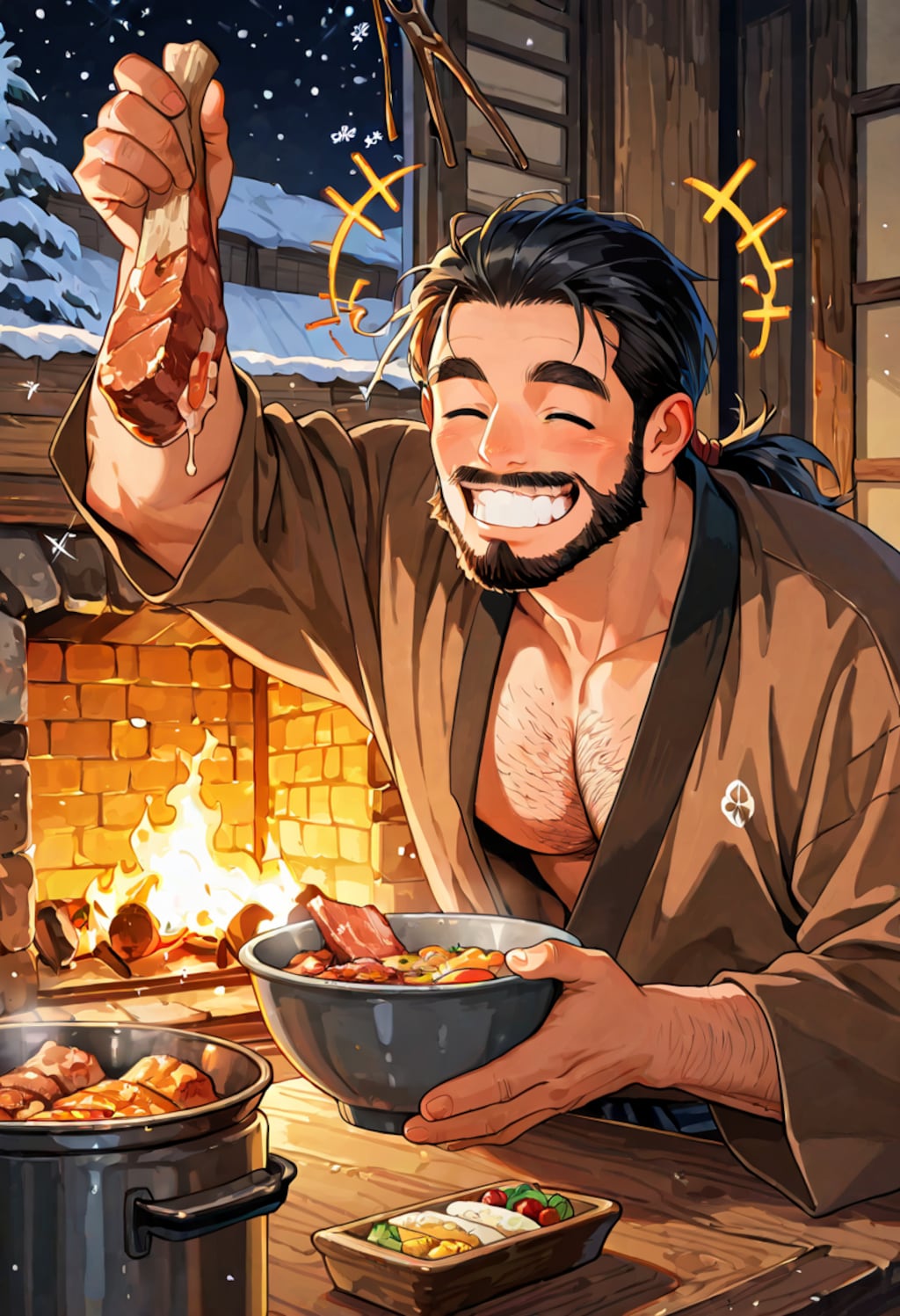 アグロ島の山奥に住む漢