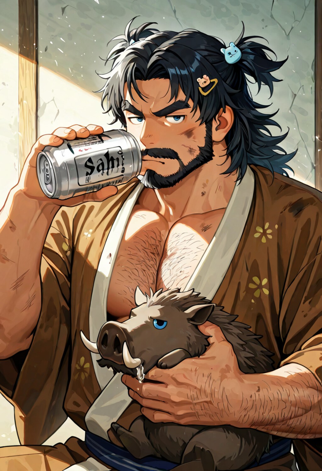 アグロ島の山奥に住む漢