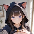 猫ぱーかー 2枚目