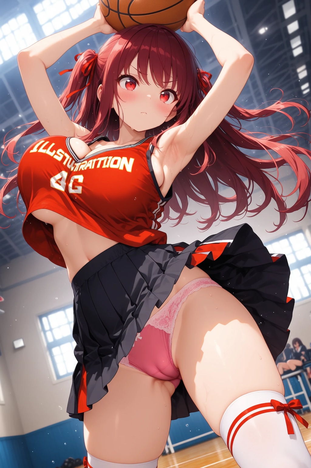 マリ先輩に視線は釘付け💓