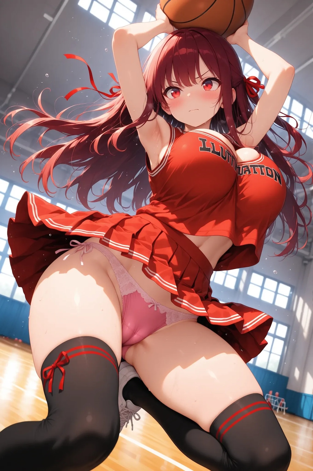 マリ先輩に視線は釘付け💓