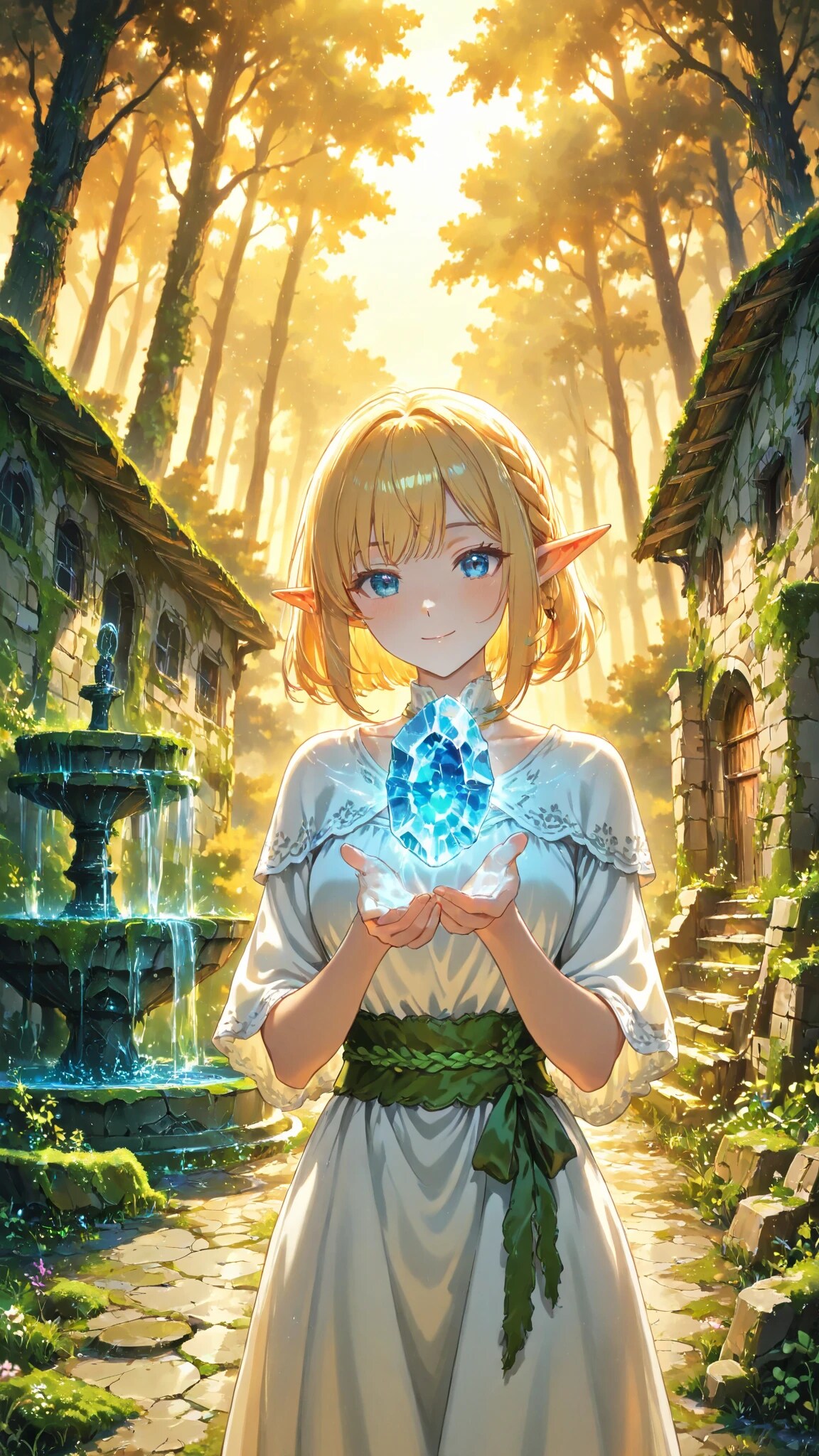 🧝‍♀️「私だけ、変わらないんですね……。」