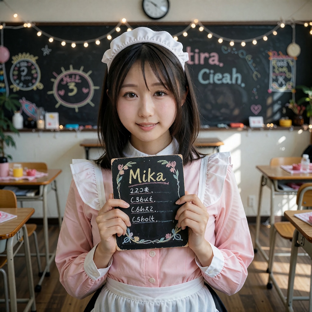 学園祭でメイド喫茶やります