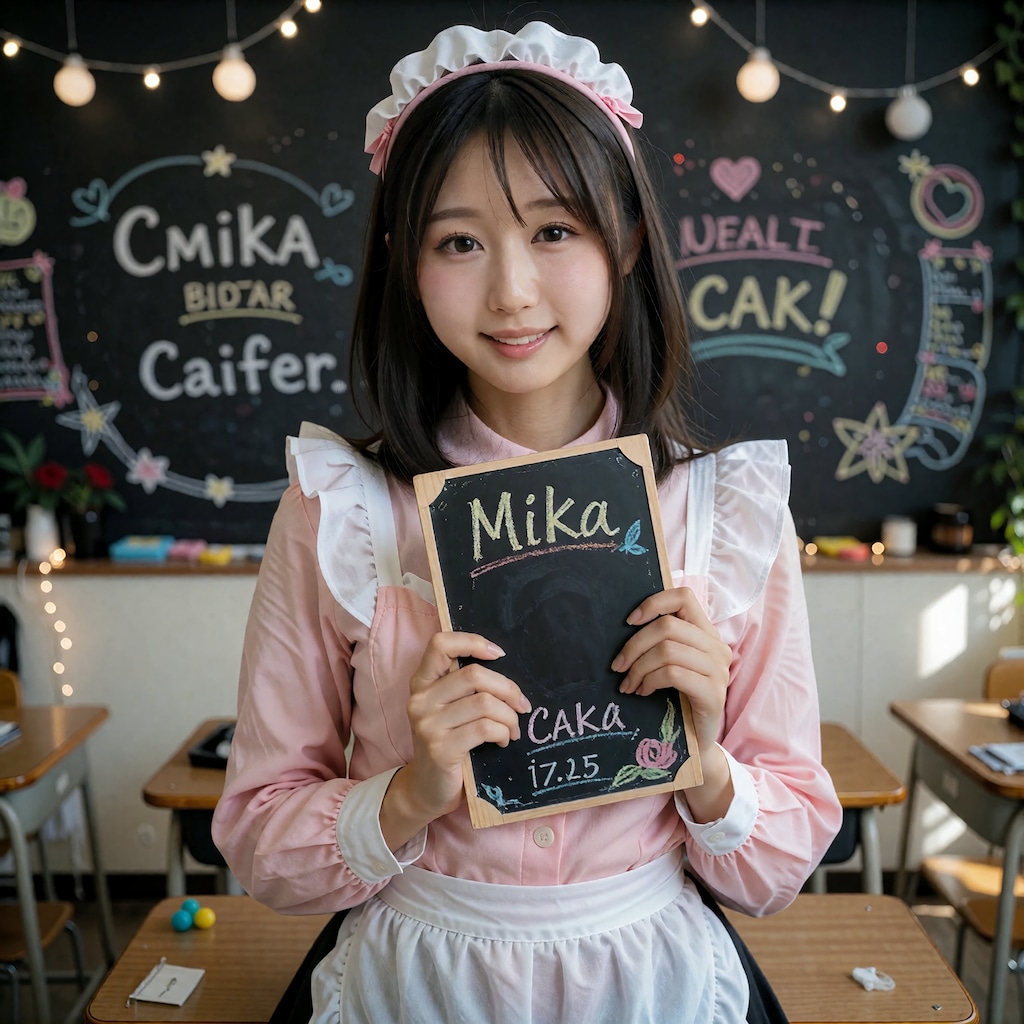 学園祭でメイド喫茶やります