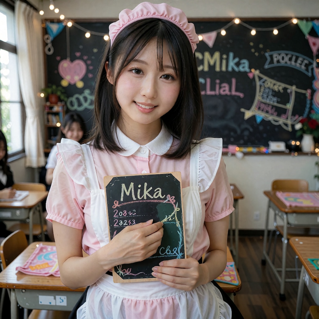 学園祭でメイド喫茶やります