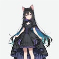 星空を纏う女の子 3枚目