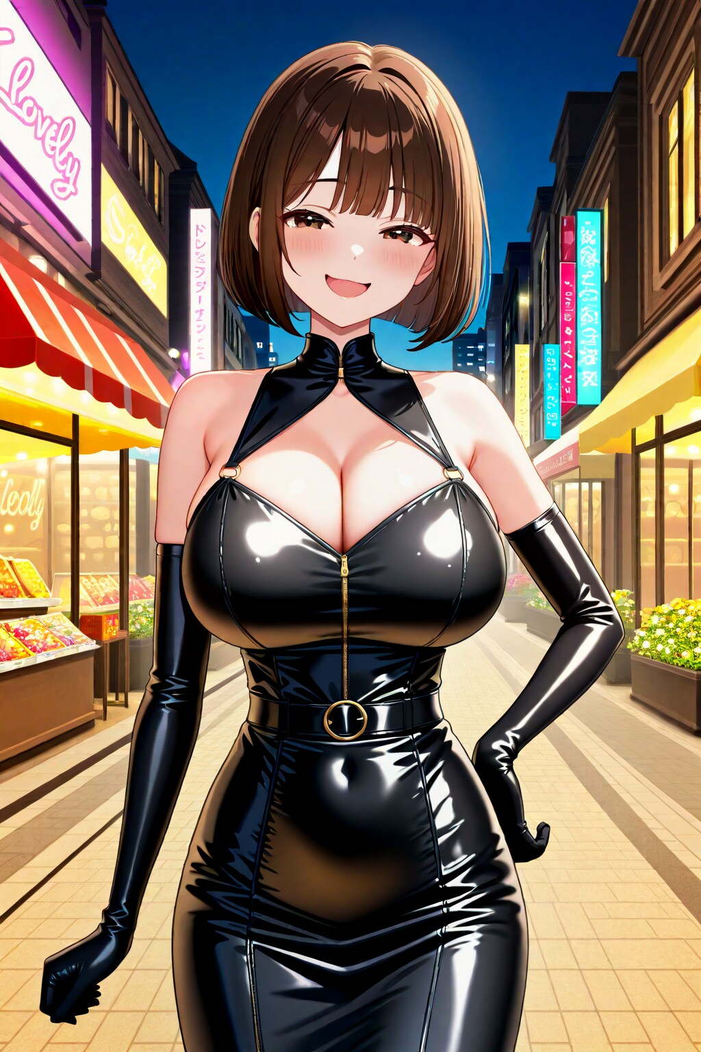ボブカットのアキちゃん