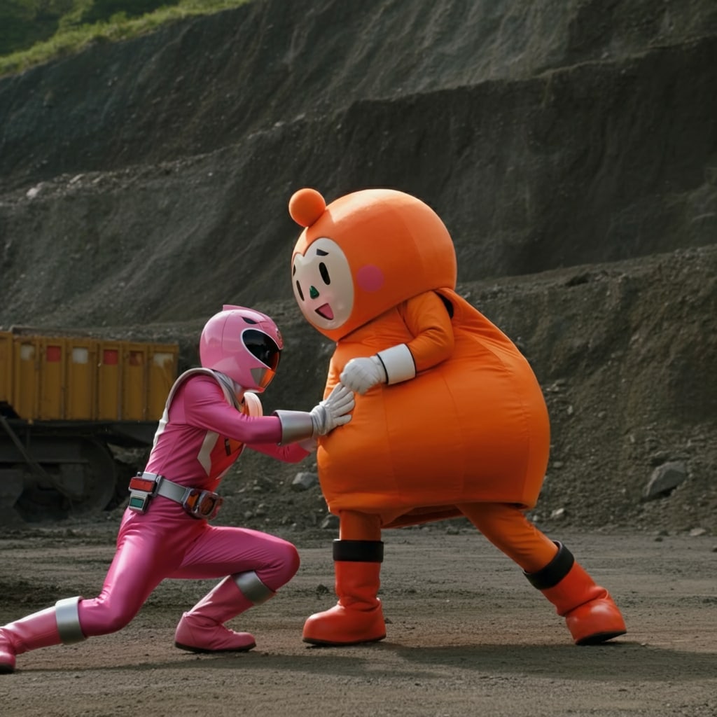 ソープピンク VS デキンちゃん １