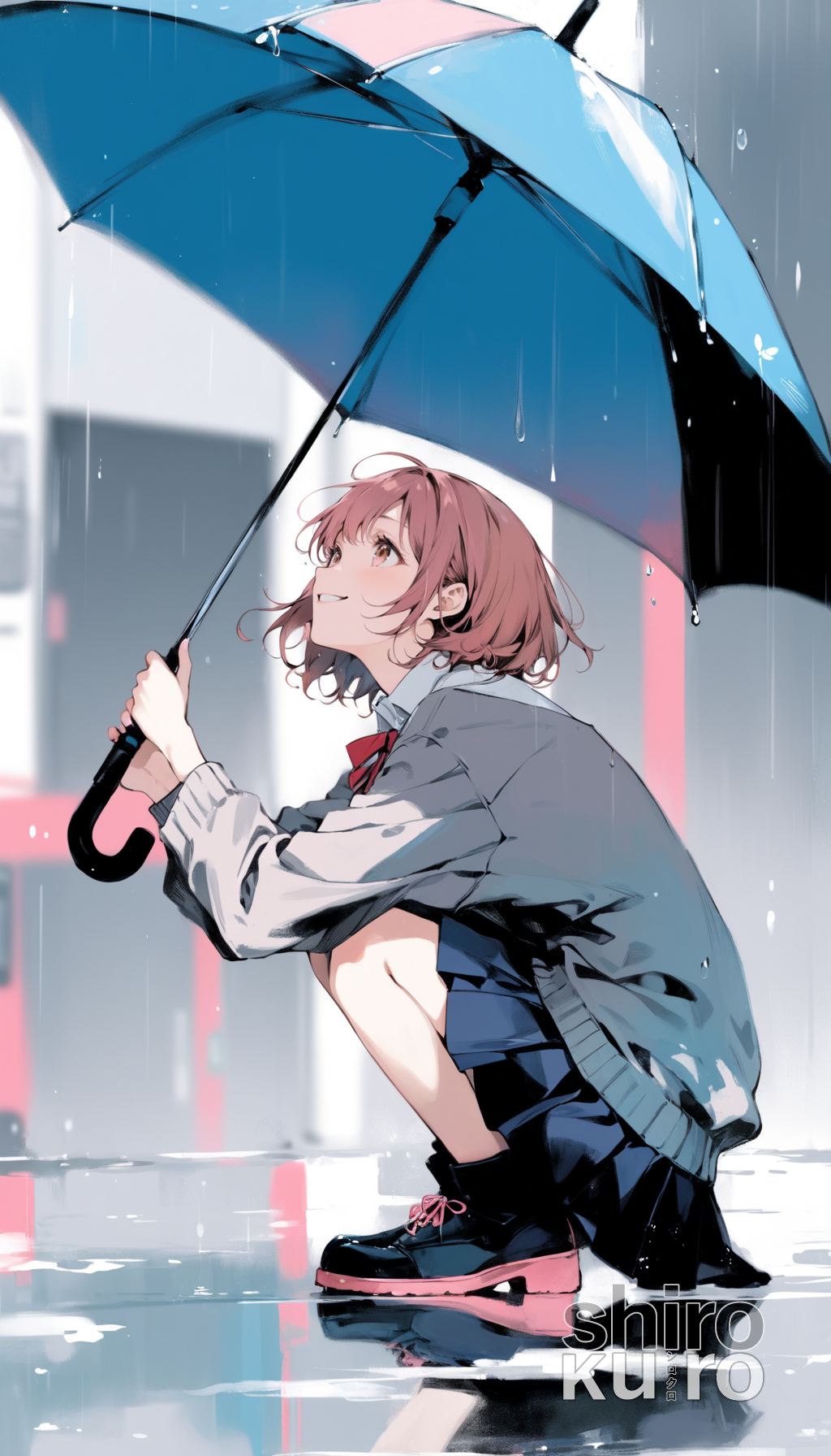 雨音に包まれて