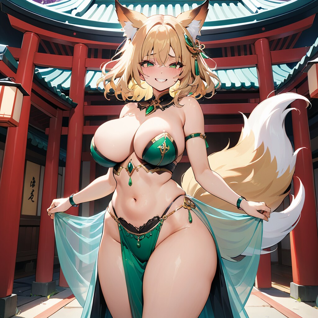 化け狐i2i比較（サムネはEMERALD）