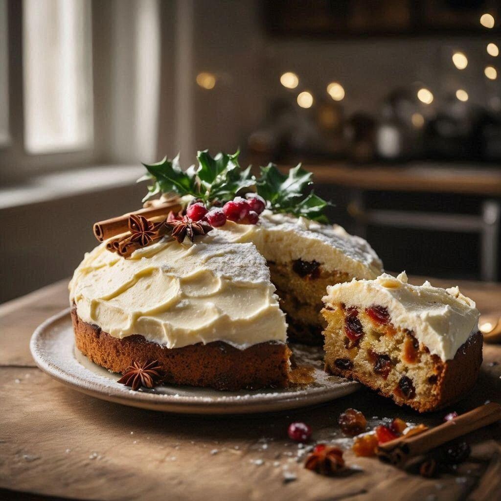 自作クリスマスケーキ