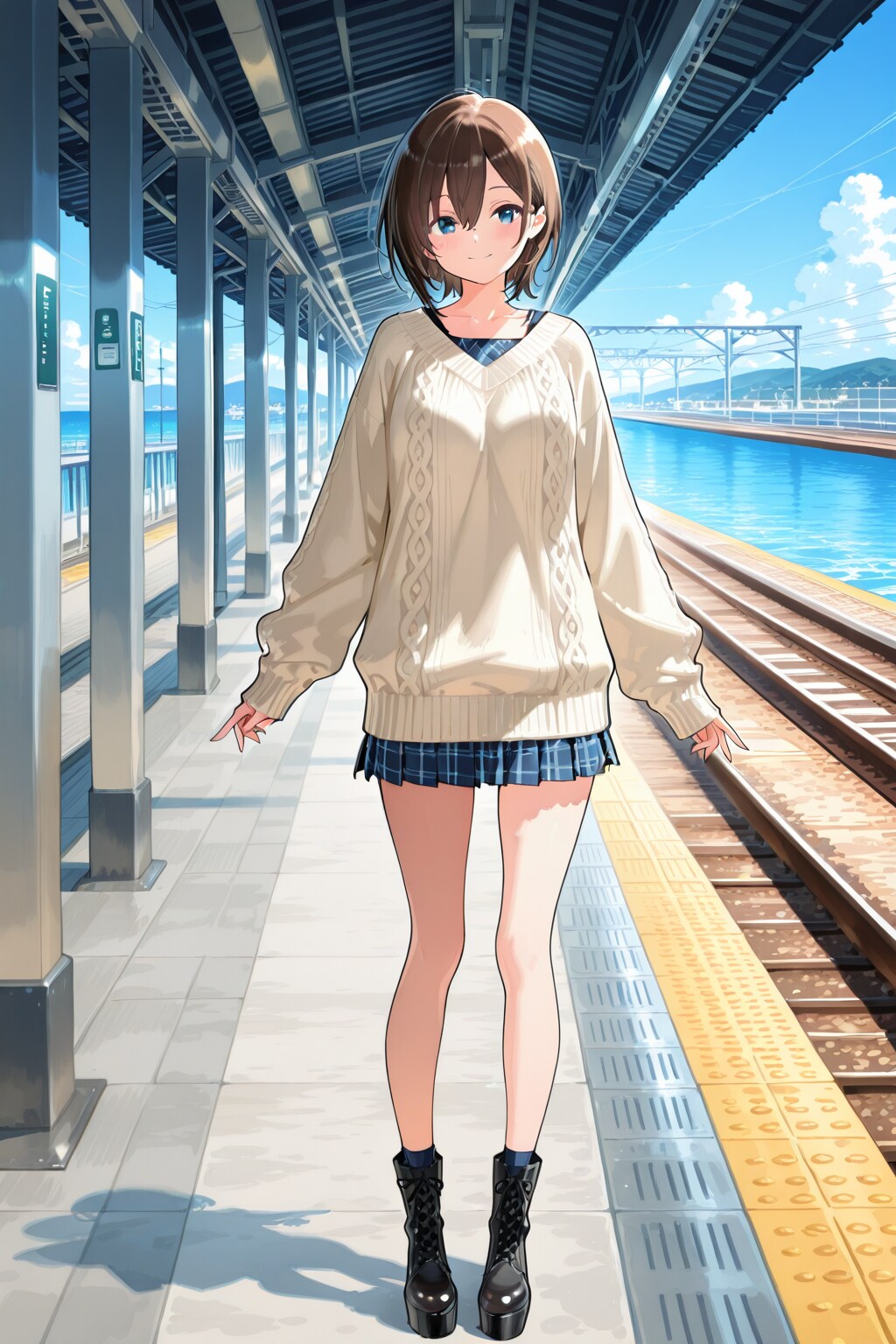 行ってきます。 | の人気AIイラスト・グラビア