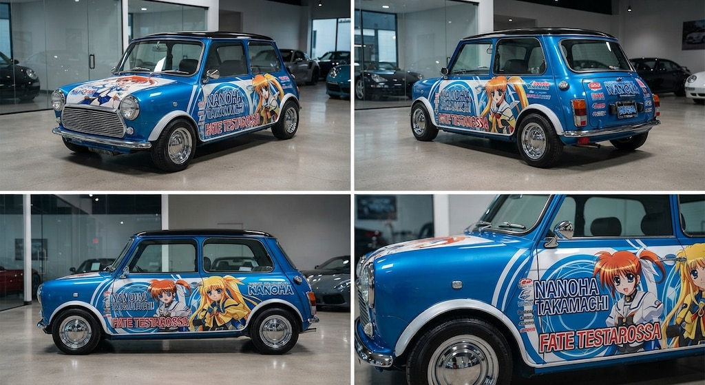 魔法少女リリカルなのは痛車ミニクーパー