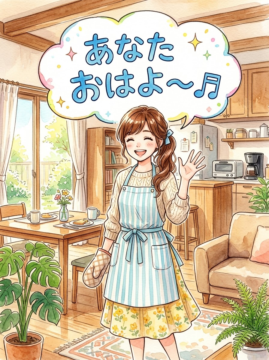 あなたおはよう〜♬ | の人気AIイラスト・グラビア
