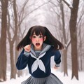 「雪ドサッ」したくて… 6枚目