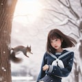 「雪ドサッ」したくて… 2枚目