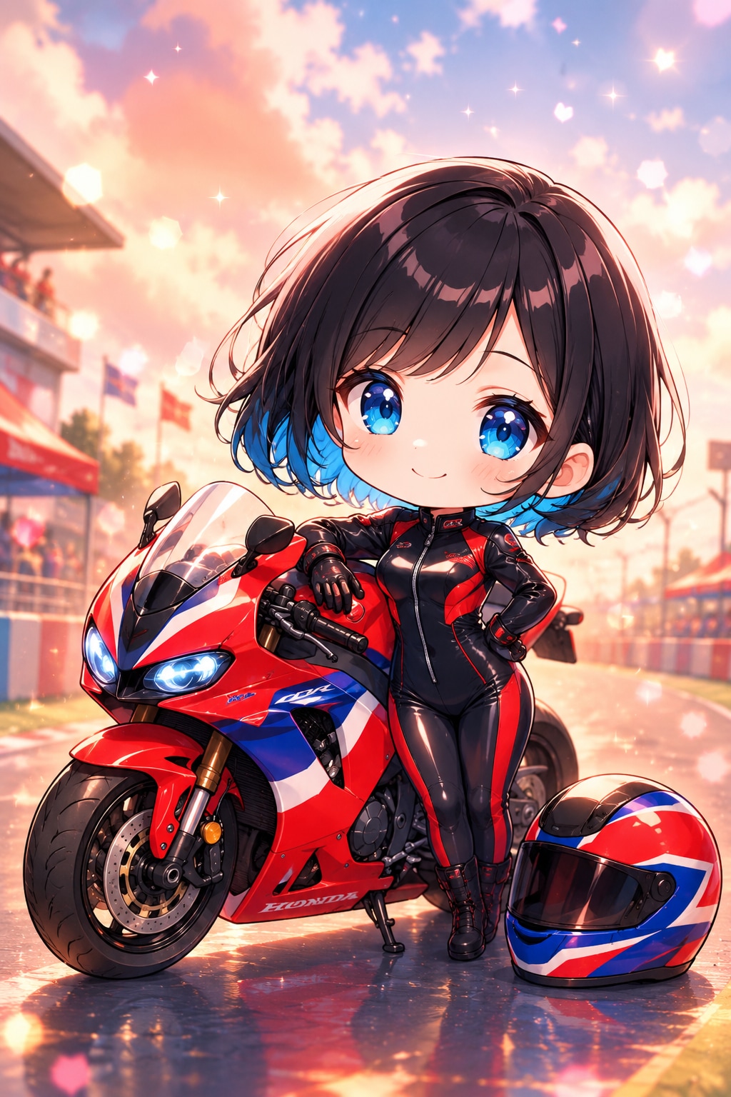 ちび本田ちゃんとCBR600RR