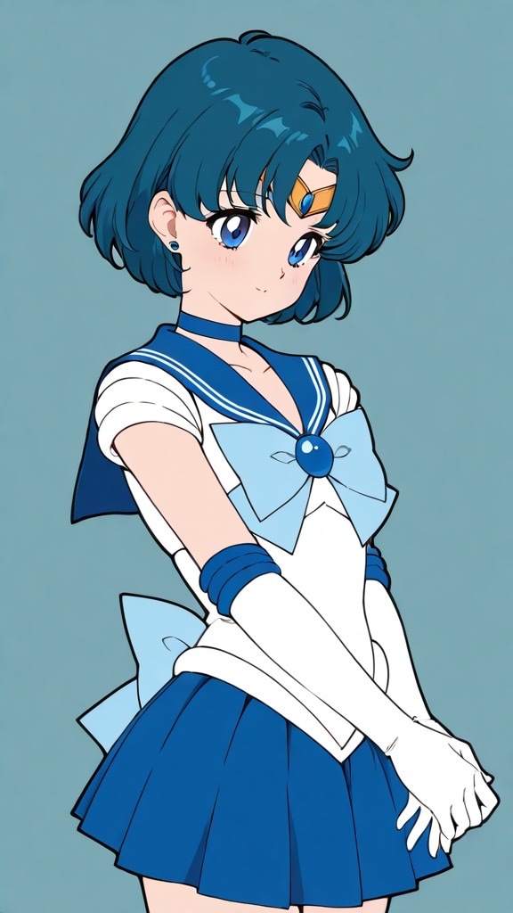 sailor mercury (bishoujo senshi sailor moon) | の人気AIイラスト・グラビア