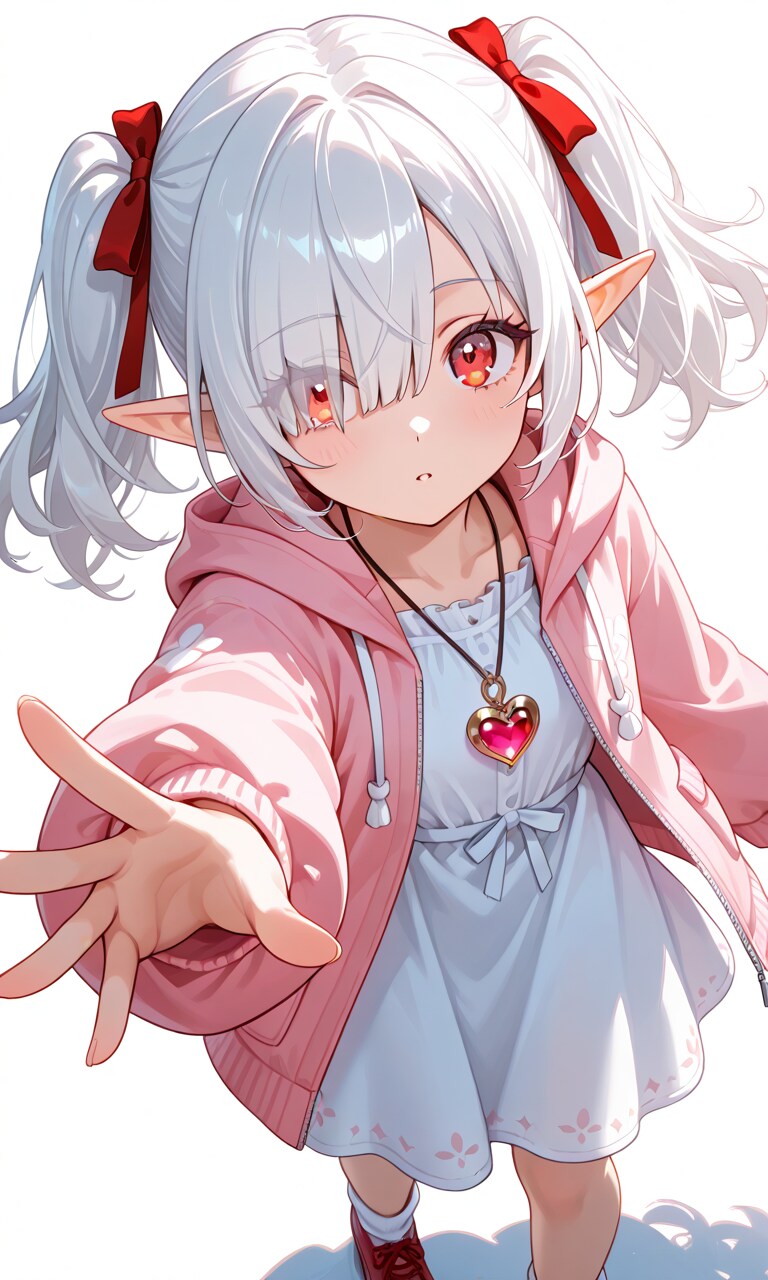 手を伸ばすシロネさん | の人気AIイラスト・グラビア