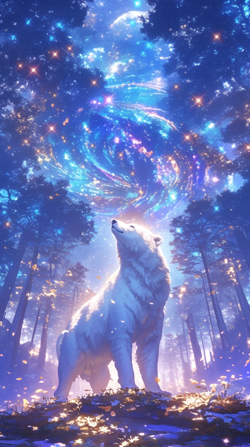 虹色くまさん🐾 | の人気AIイラスト・グラビア