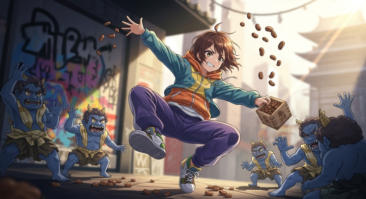 ヒップホップ豆撒き | の人気AIイラスト・グラビア