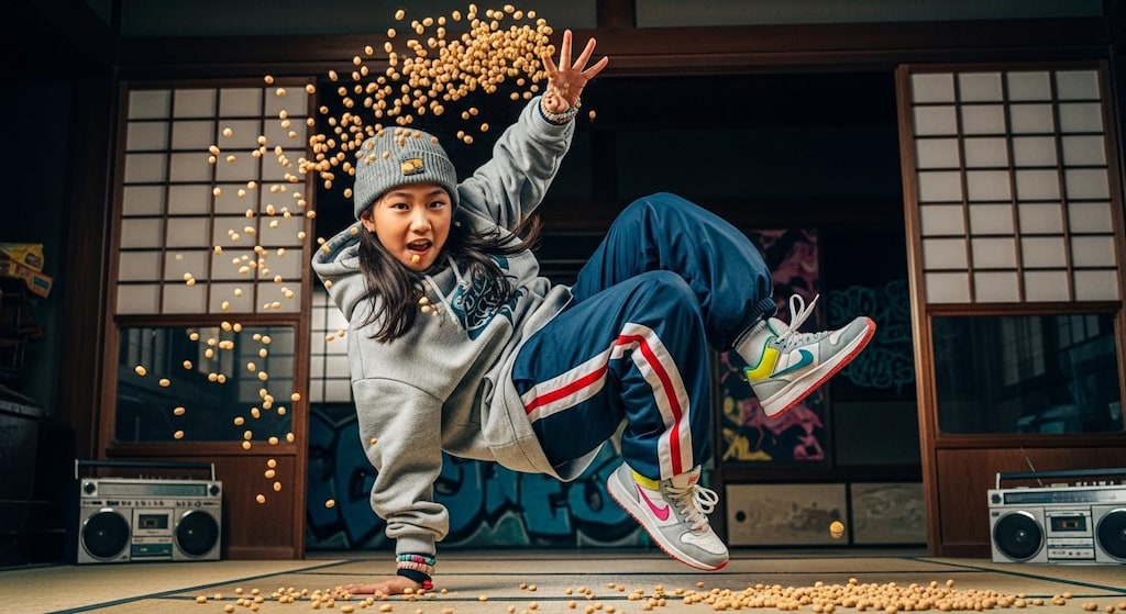 ヒップホップ豆撒き