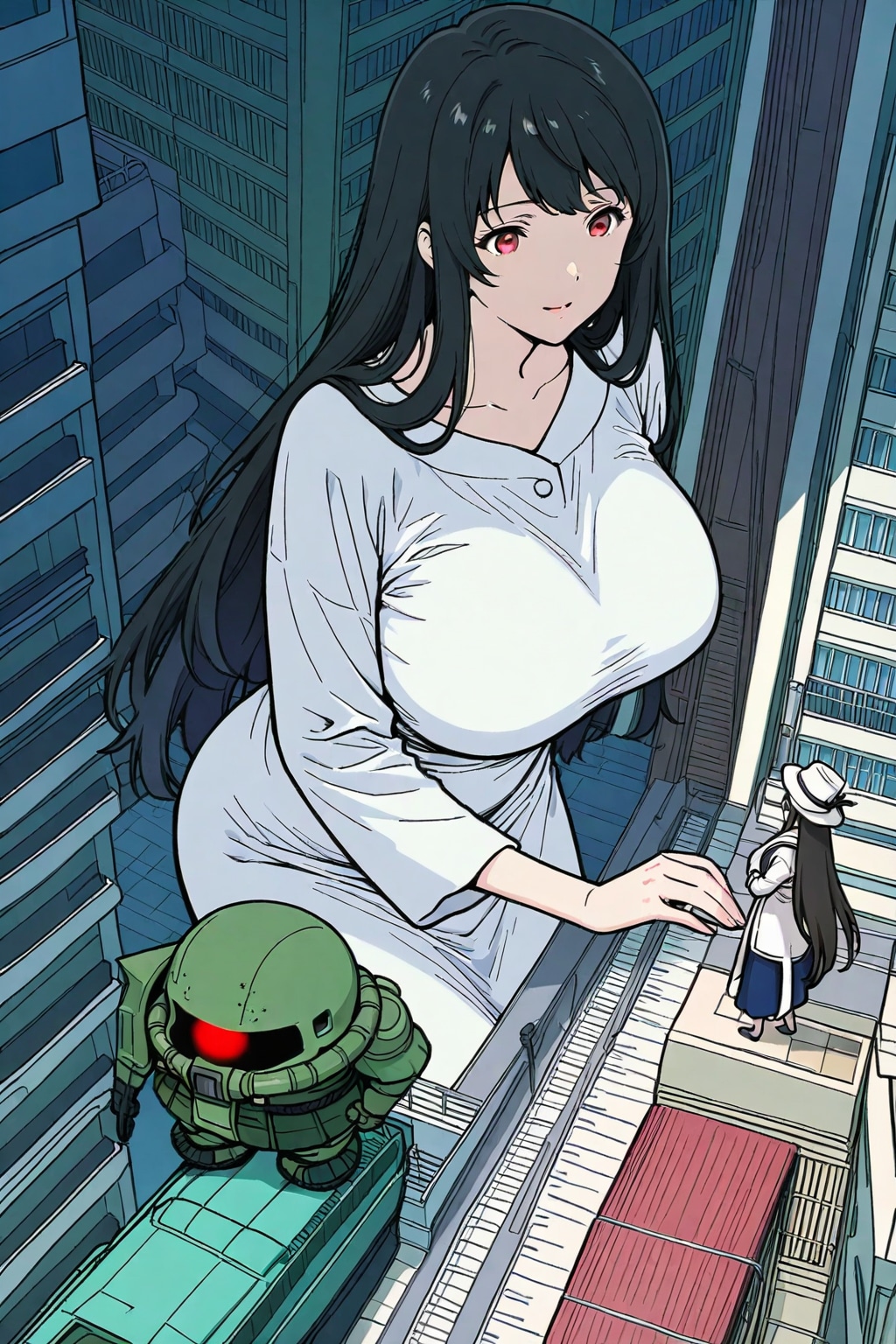 八尺様「上には上がいたぽ」