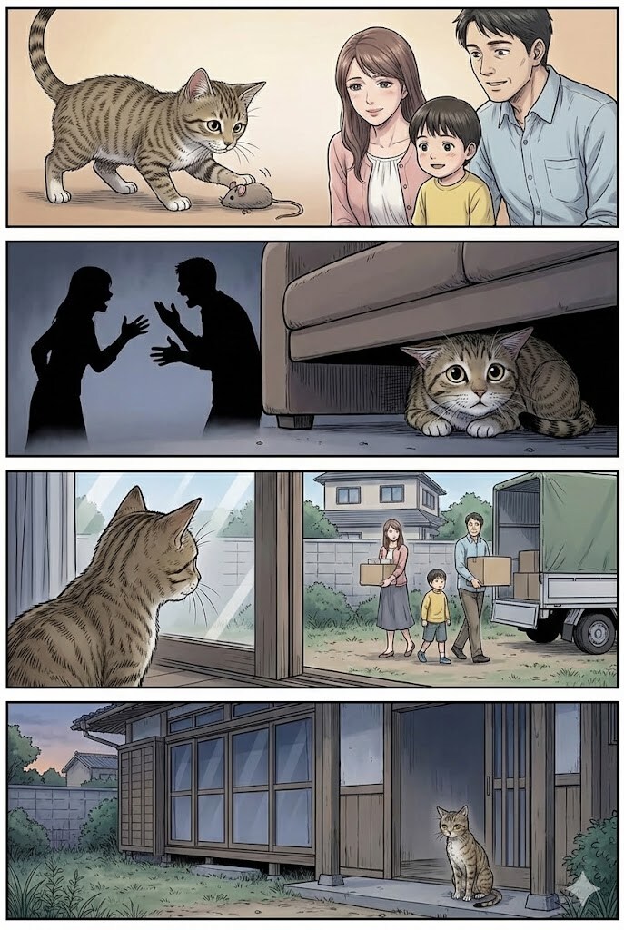 独りぼっちの猫を癒すシスターセレスティア