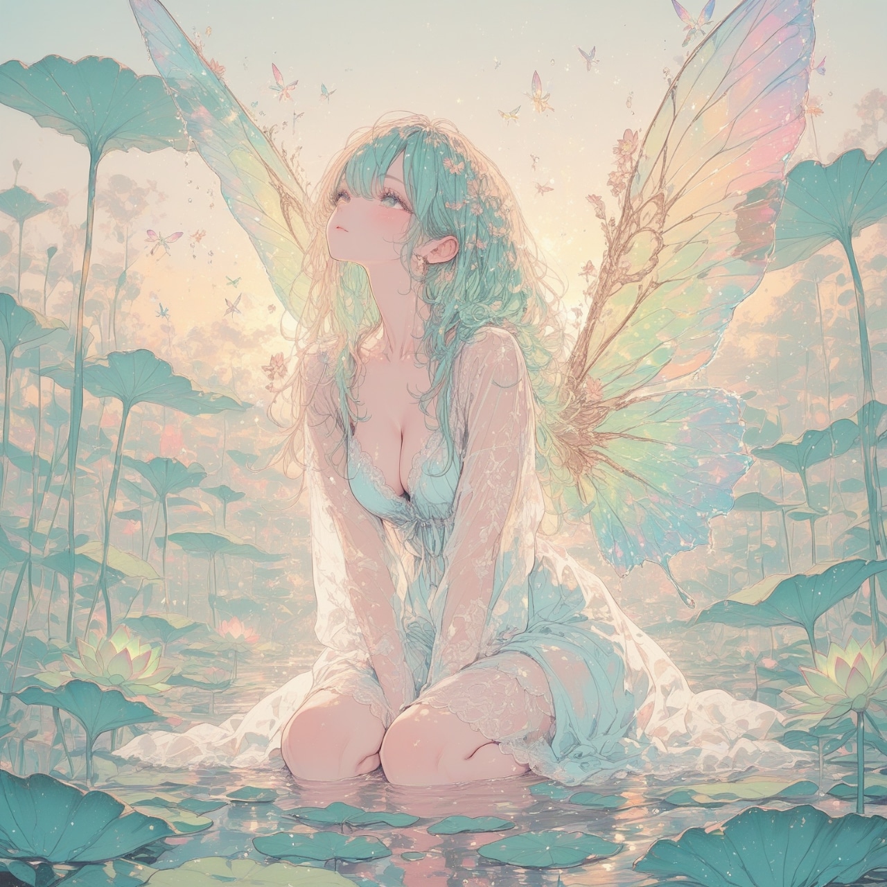 蓮池の精霊