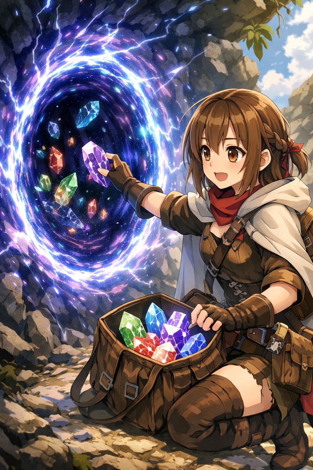 異次元収納 | の人気AIイラスト・グラビア