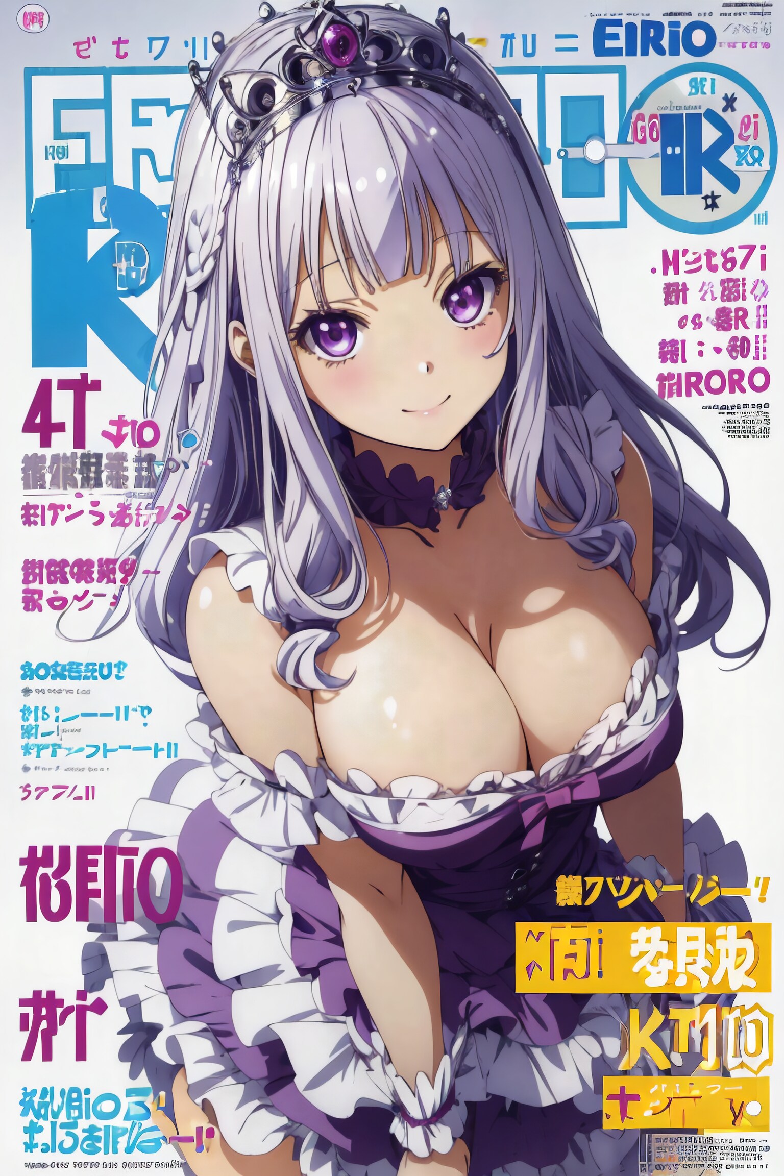 エロマンガの表紙になったお姫様